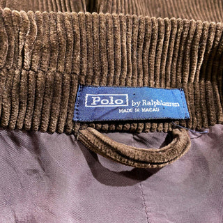 90's～ RALPH LAUREN ブラウン コーディロイ テーラード ジャケット