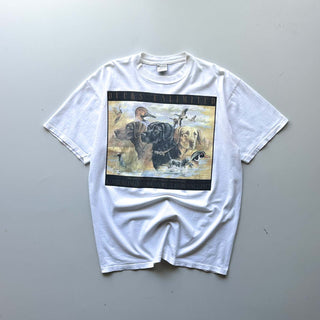 90's～ "made in USA" Marathon apparel "DUCKS UNLIMITED" アニマル プリント Tシャツ