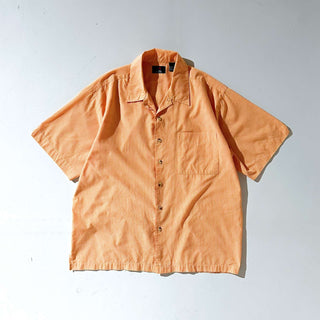 00's EXIT チェック オープンカラー S/Sシャツ