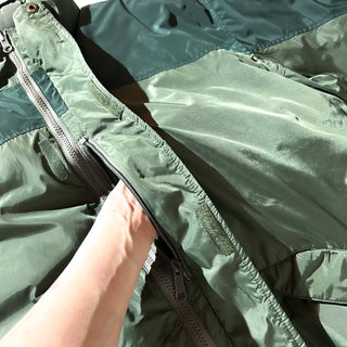 90's Cabela's "goose down" ナイロン×ダウン リバーシブル シェル ジャケット