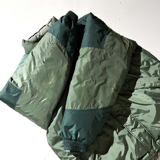 90's Cabela's "goose down" ナイロン×ダウン リバーシブル シェル ジャケット