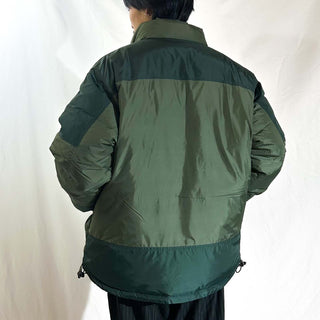 90's Cabela's "goose down" ナイロン×ダウン リバーシブル シェル ジャケット