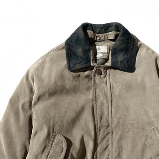 90's～ rainforest ドローコード デタッチャブル ピーチスキン アウトドア ダウンジャケット