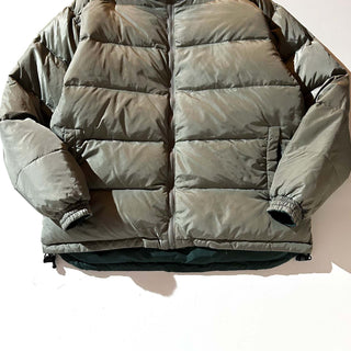 90's Cabela's "goose down" ナイロン×ダウン リバーシブル シェル ジャケット