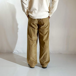 90's～ "deadstock" LANDS' END ２タック コーデュロイ パンツ (BRONZE 30×30)