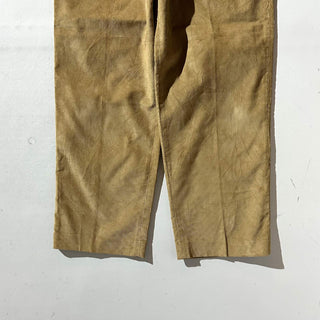 90's～ "deadstock" LANDS' END ２タック コーデュロイ パンツ (BRONZE 30×30)
