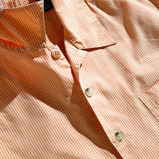 00's EXIT チェック オープンカラー S/Sシャツ