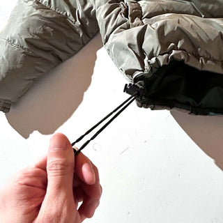 90's Cabela's "goose down" ナイロン×ダウン リバーシブル シェル ジャケット