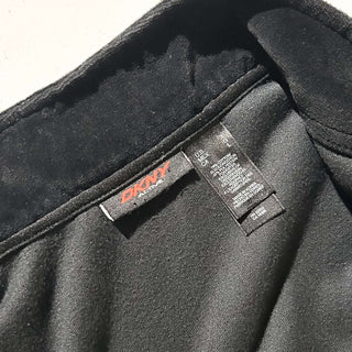 00's DKNY ACTIVE ブラック ベロア トラック ジャケット