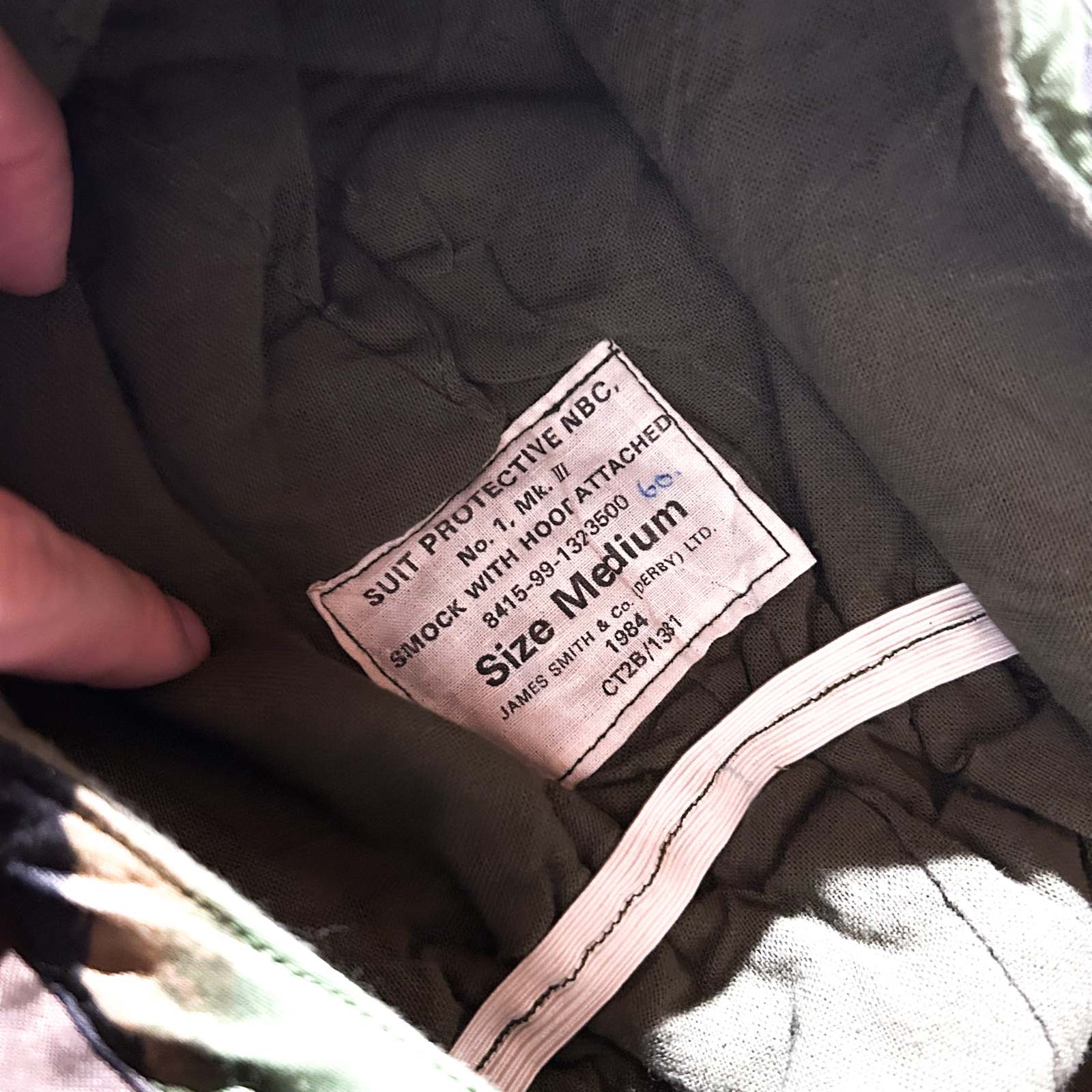 80's british army DPMカモ スモック ジャケット