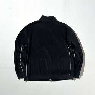 00's DKNY ACTIVE ブラック ベロア トラック ジャケット
