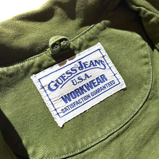 90's "made in USA" GUESS カラーデニム カバーオール