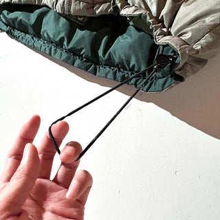 90's Cabela's "goose down" ナイロン×ダウン リバーシブル シェル ジャケット