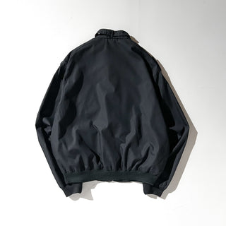 00's HABAND ブラック エポレット チンストラップ ブルゾン ジャケット