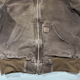 00's Carhartt ブラウン 裏メッシュ アクティブ ジャケット
