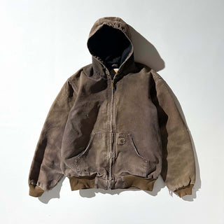 00's Carhartt ブラウン 裏メッシュ アクティブ ジャケット