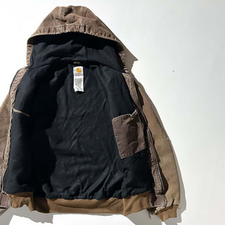 00's Carhartt ブラウン 裏メッシュ アクティブ ジャケット