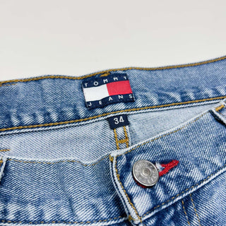 90's TOMMY HILFIGER ワイドデニムショーツ
