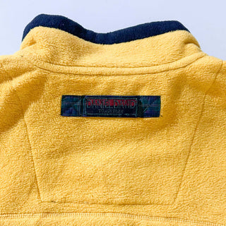 90's DANIEL DAVID イエロー ドローコード フリース ジャケット