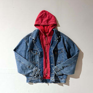 90's OLD GAP フーデッド デニム ジャケット