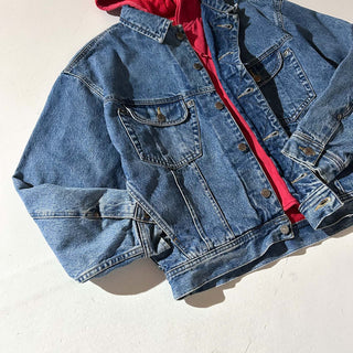 90's OLD GAP フーデッド デニム ジャケット