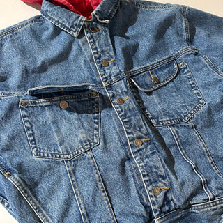 90's OLD GAP フーデッド デニム ジャケット
