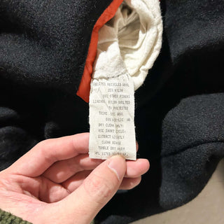 80's HOLLOWAY 裏キルティング メルトン ウール ブルゾン ジャケット