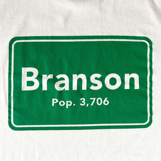 90's TULTEX "BRANSON" 両面プリント Tシャツ