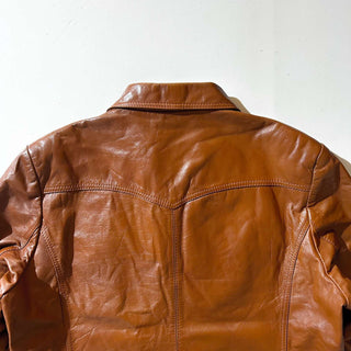 ～80's SILTON トラッカータイプ レザー ジャケット