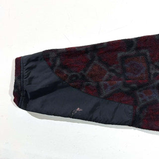 90's "made in USA" BURTON "switching" アノラックタイプ フリース デザイン ジャケット