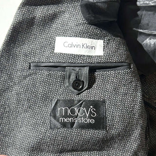 90's～00's Calvin Klein×Macy's 背抜き 2つボタン テーラード ジャケット