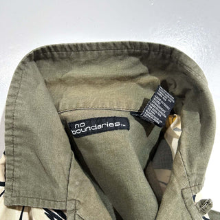 00's No Boundaries 総柄 オープンカラー S/Sシャツ