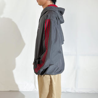 90's adidas プルオーバー フーディー ジャケット