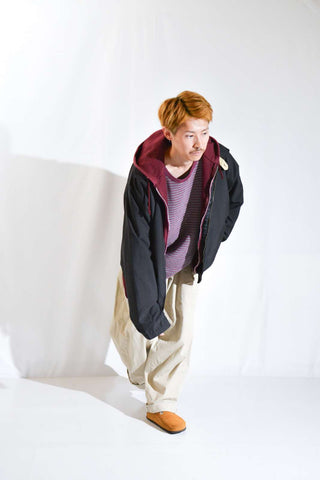 ～00's Haggar ブラック ピーチスキン ドリズラー ジャケット