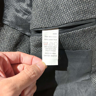 90's～00's Calvin Klein×Macy's 背抜き 2つボタン テーラード ジャケット