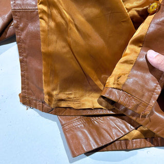 ～80's SILTON トラッカータイプ レザー ジャケット