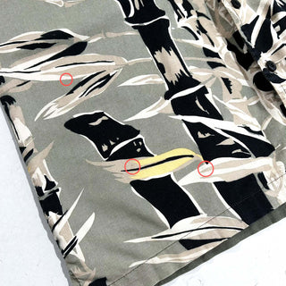 00's No Boundaries 総柄 オープンカラー S/Sシャツ