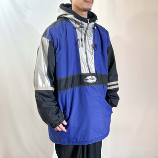 90's～ TIDAL WAVE アノラックタイプ ハーフジップ シェル ジャケット