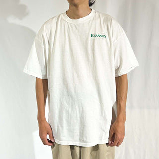 90's TULTEX "BRANSON" 両面プリント Tシャツ
