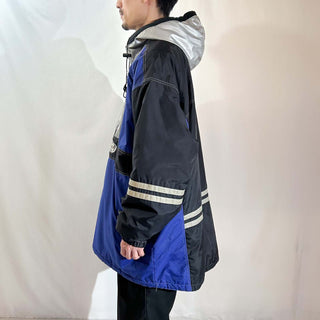 90's～ TIDAL WAVE アノラックタイプ ハーフジップ シェル ジャケット