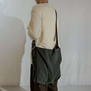 NL ニール Roy ナイロンツイル バッグ (モスグリーン)