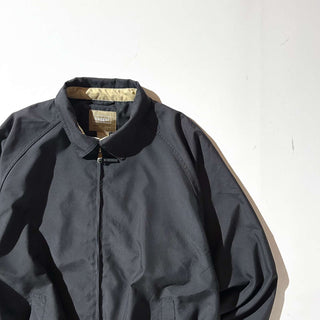 ～00's Haggar ブラック ピーチスキン ドリズラー ジャケット