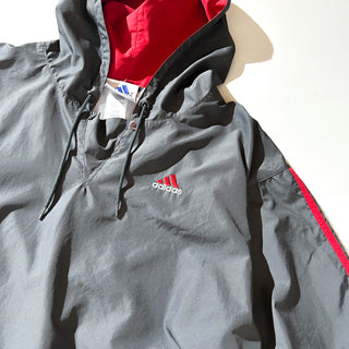 90's adidas プルオーバー フーディー ジャケット