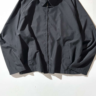 ～00's Haggar ブラック ピーチスキン ドリズラー ジャケット