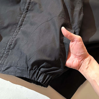 90's ROUNDTREE&YORKE チンストラップ ラグラン ピーチスキン ジャケット