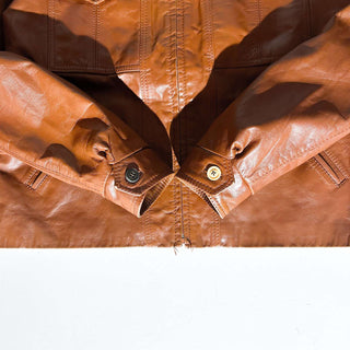 ～80's SILTON トラッカータイプ レザー ジャケット