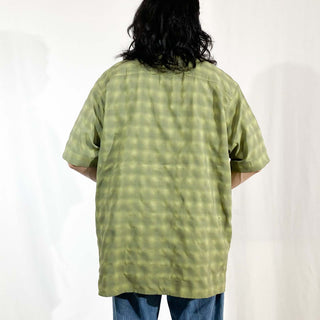 Eddie Bauer オンブレチェック ナイロンシャツ