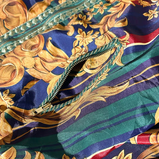 80's～90's JESSICA STEVENS "scarf pattern" 総柄 ドルマン ジャケット