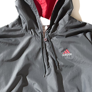 90's adidas プルオーバー フーディー ジャケット