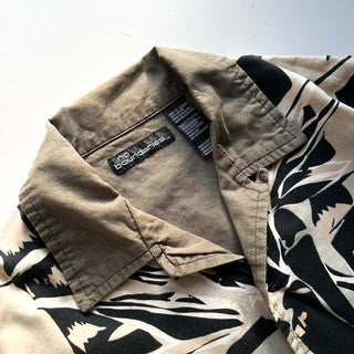 00's No Boundaries 総柄 オープンカラー S/Sシャツ